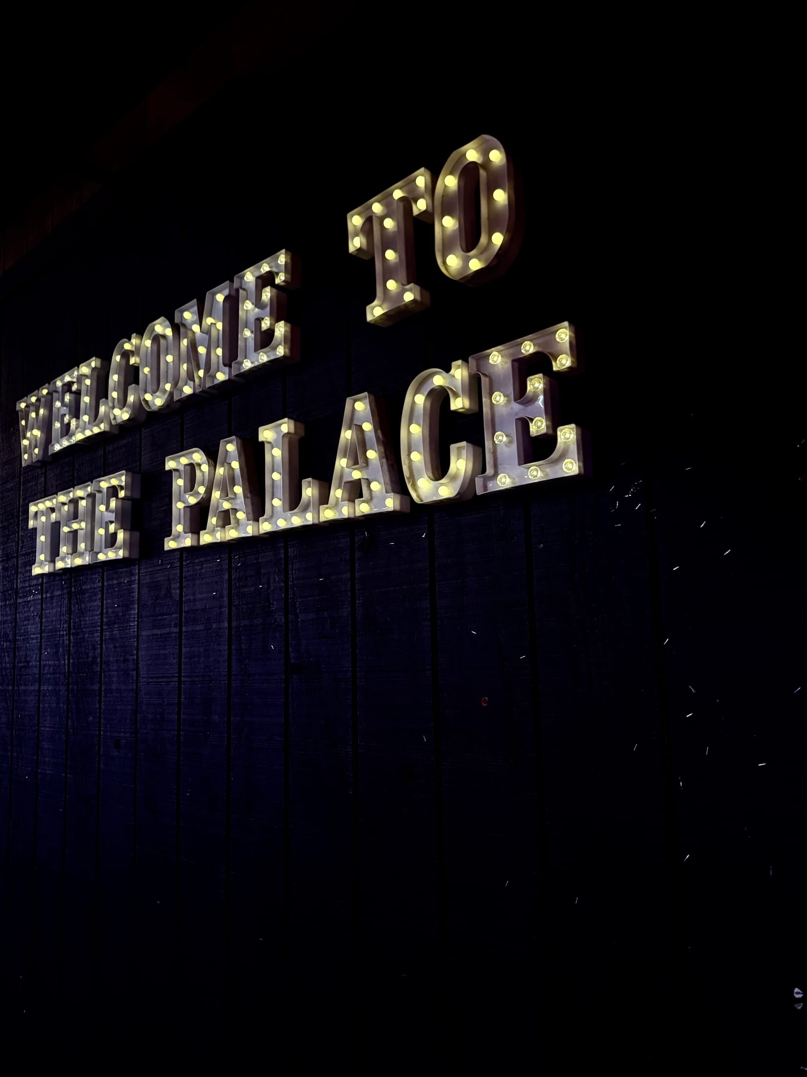 Welcome to the Palace